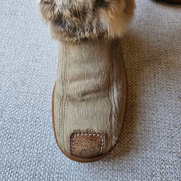 Pajar Genuine Fur Quality Premium Winter Boots Rabbit Fur Deer Hair Size 40 - Picture 10 of 12